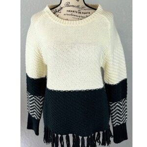 John + Jenn Fringe Erik Sweater